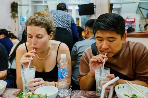 Alternative view of Sip, Savor & Stroll – Hanoi Coffee & Food Tour with Hidden Café, Dong Xuan Market Tour, and More!